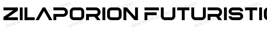 ZilapOrion Futuristic字体转换